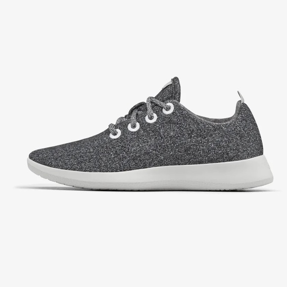 Allbirds Women’s Wool Runners in Natural Gray (Light Gray Sole) - Size 7 - Picture 3 of 9